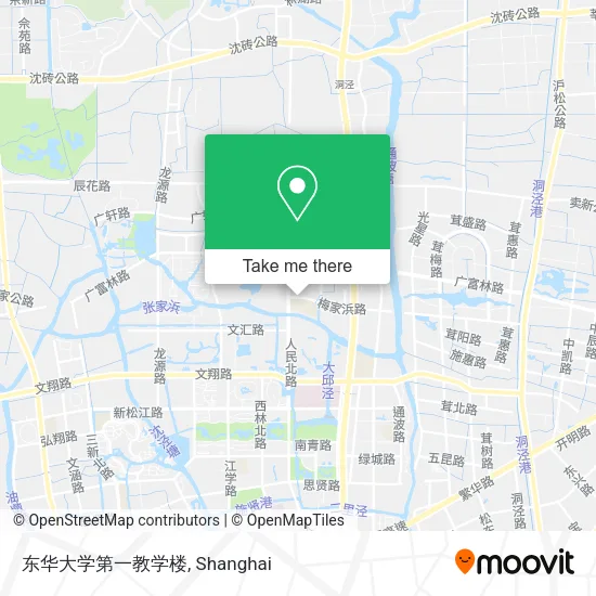 东华大学第一教学楼 map