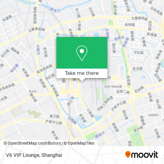 V6 VIP Lounge map