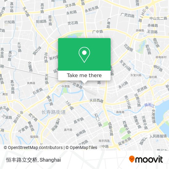 恒丰路立交桥 map