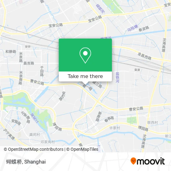 蝴蝶桥 map