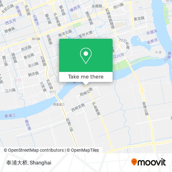 奉浦大桥 map