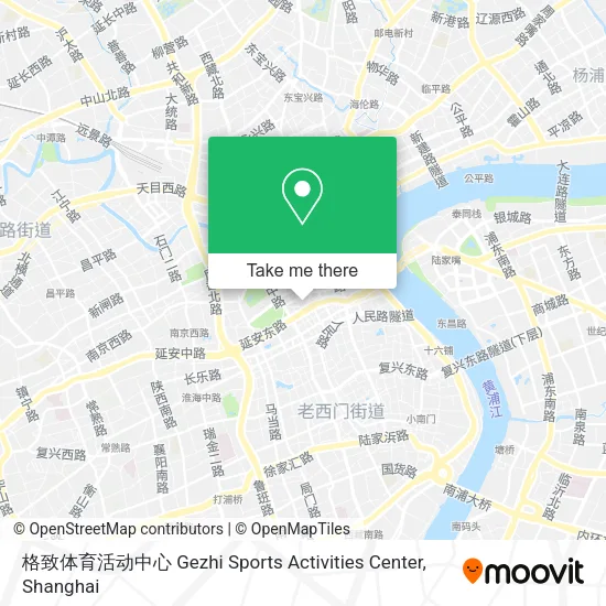 格致体育活动中心 Gezhi Sports Activities Center map