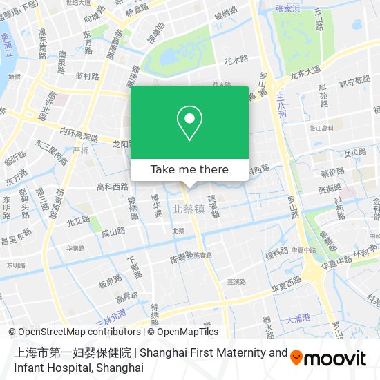上海市第一妇婴保健院 | Shanghai First Maternity and Infant Hospital map