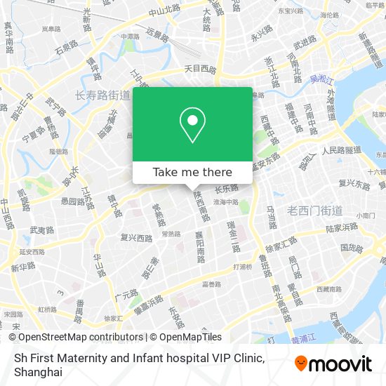 Sh First Maternity and Infant hospital VIP Clinic map