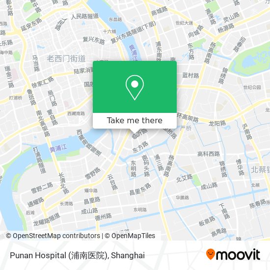 Punan Hospital (浦南医院) map