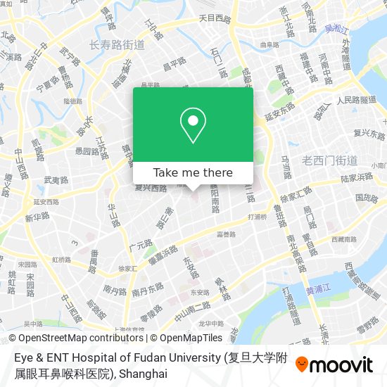 Eye & ENT Hospital of Fudan University (复旦大学附属眼耳鼻喉科医院) map