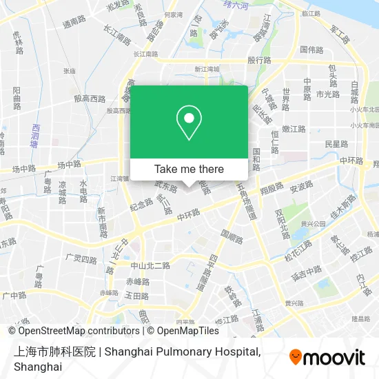 上海市肺科医院 | Shanghai Pulmonary Hospital map