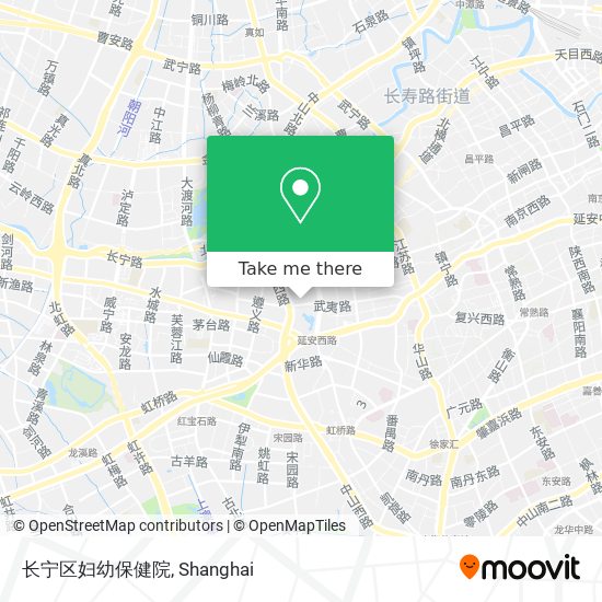 长宁区妇幼保健院 map