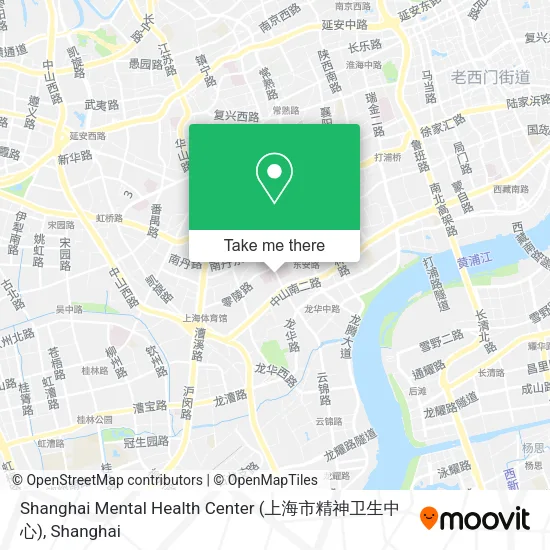 Shanghai Mental Health Center (上海市精神卫生中心) map