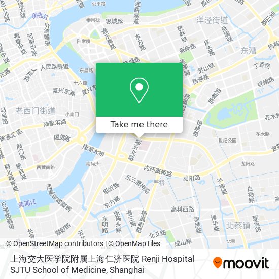 上海交大医学院附属上海仁济医院 Renji Hospital SJTU School of Medicine map