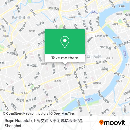 Ruijin Hospital (上海交通大学附属瑞金医院) map