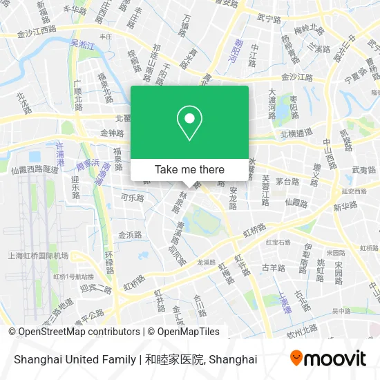Shanghai United Family | 和睦家医院 map