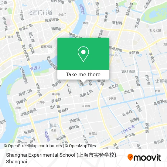 Shanghai Experimental School (上海市实验学校) map