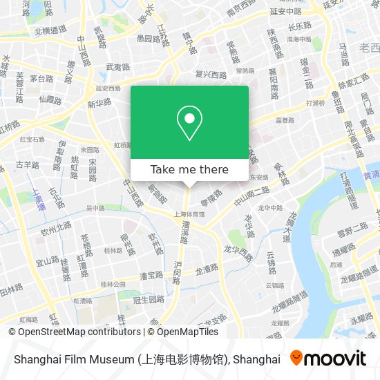 Shanghai Film Museum (上海电影博物馆) map