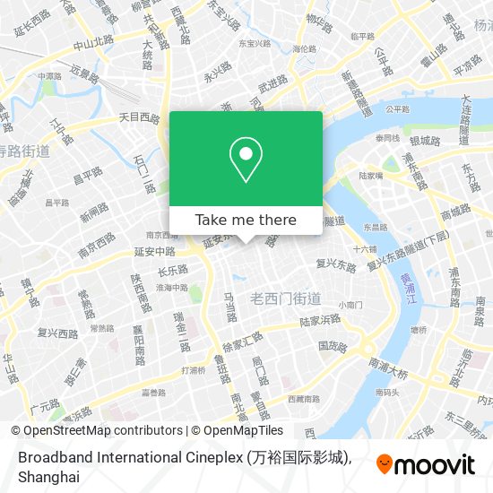 Broadband International Cineplex (万裕国际影城) map