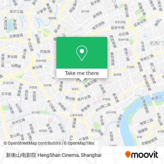 新衡山电影院 HengShan Cinema map