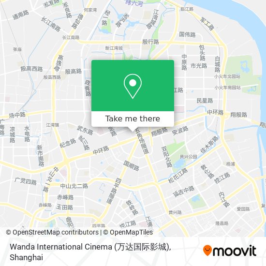 Wanda International Cinema (万达国际影城) map