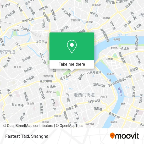 Fastest Taxi map