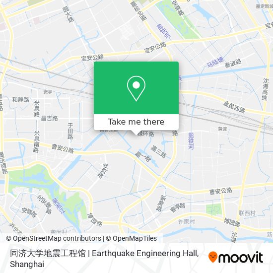 同济大学地震工程馆 | Earthquake Engineering Hall map