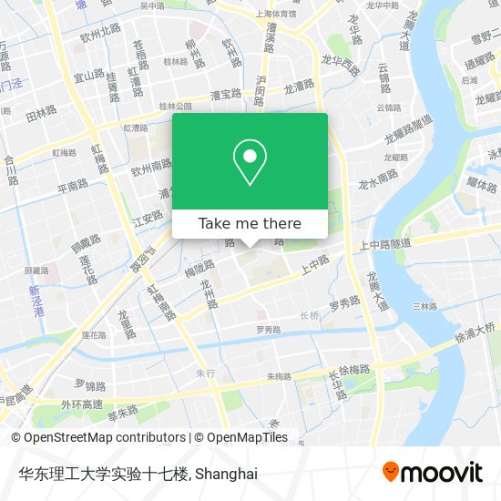 华东理工大学实验十七楼 map