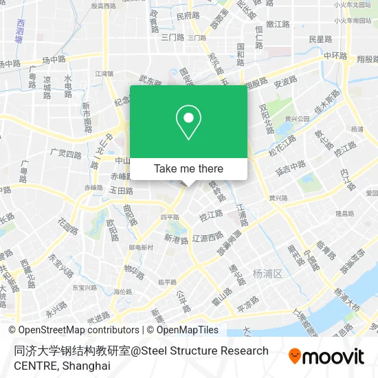 同济大学钢结构教研室@Steel Structure Research CENTRE map
