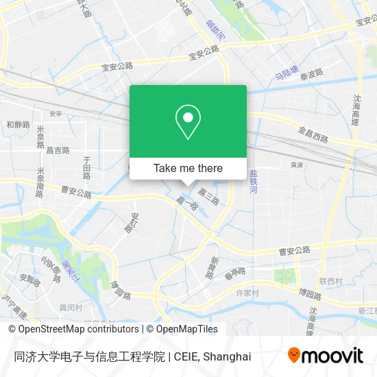 同济大学电子与信息工程学院 | CEIE map