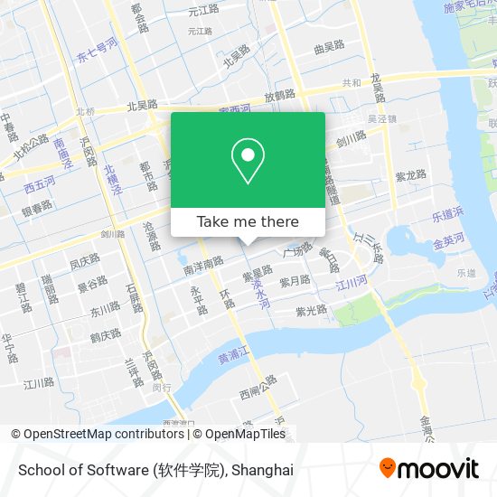 School of Software (软件学院) map