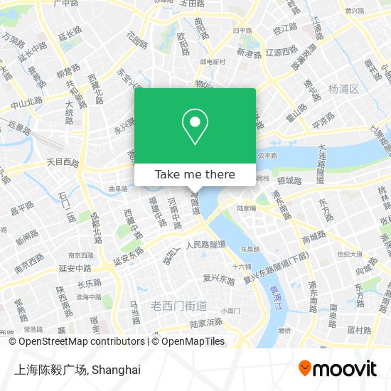 上海陈毅广场 map
