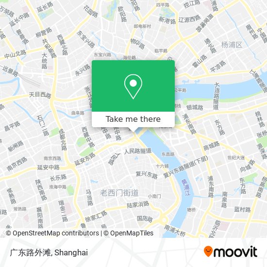 广东路外滩 map