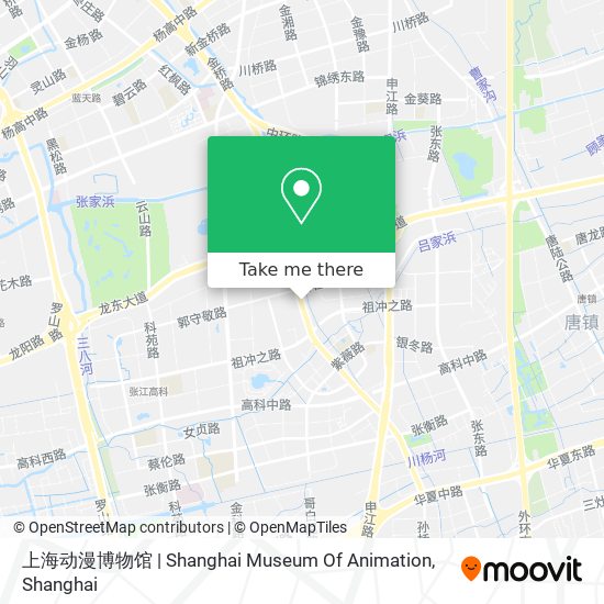 上海动漫博物馆 | Shanghai Museum Of Animation map