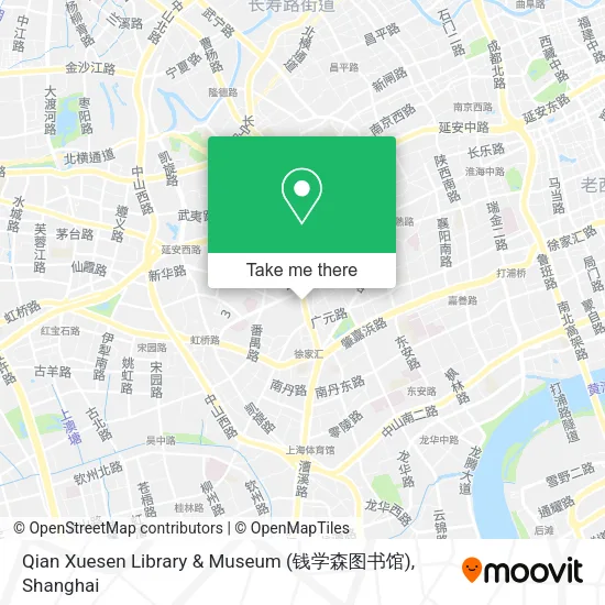 Qian Xuesen Library & Museum (钱学森图书馆) map