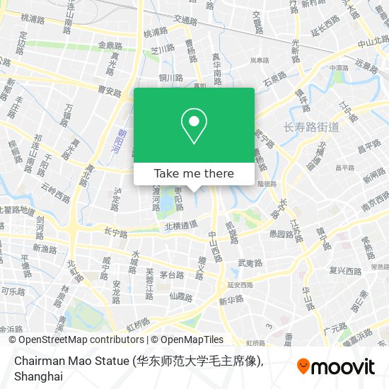 Chairman Mao Statue (华东师范大学毛主席像) map