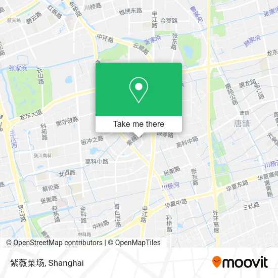 紫薇菜场 map