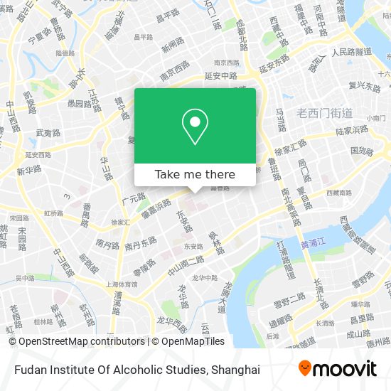 Fudan Institute Of Alcoholic Studies map