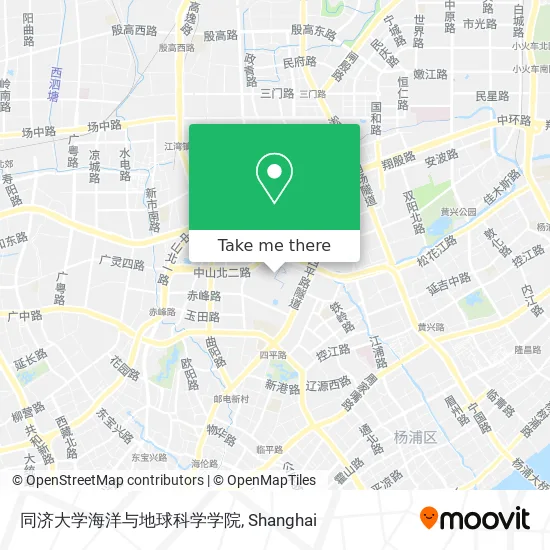 同济大学海洋与地球科学学院 map