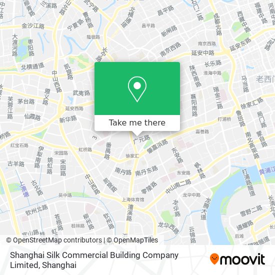 Shanghai Silk Commercial Building Company Limited map