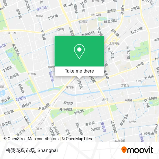 梅陇花鸟市场 map