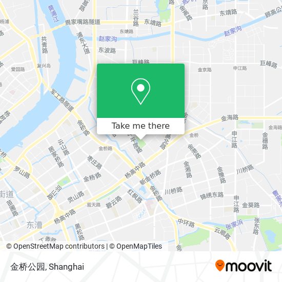 金桥公园 map