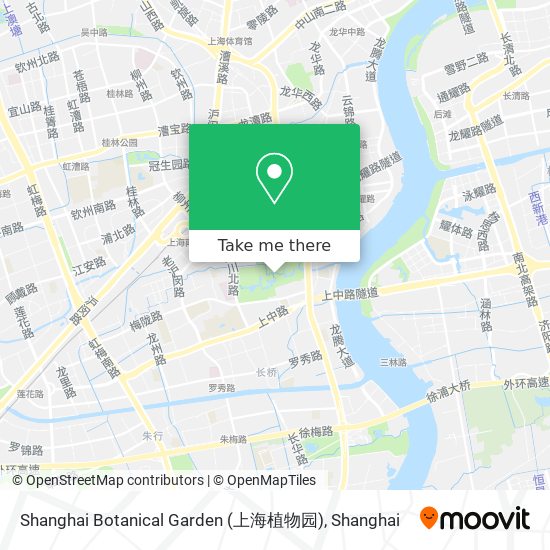Shanghai Botanical Garden (上海植物园) map