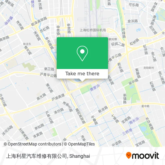 上海利星汽车维修有限公司 map