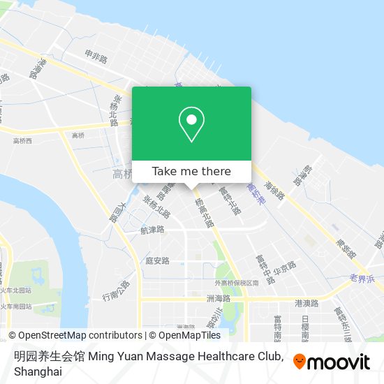 明园养生会馆 Ming Yuan Massage Healthcare Club map