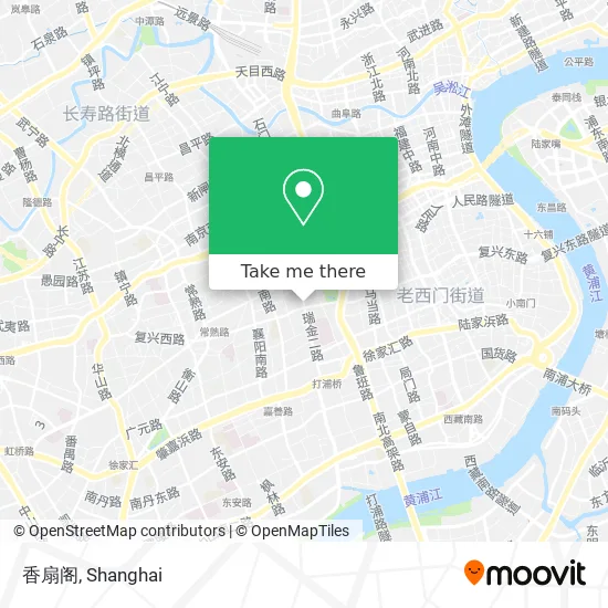 香扇阁 map