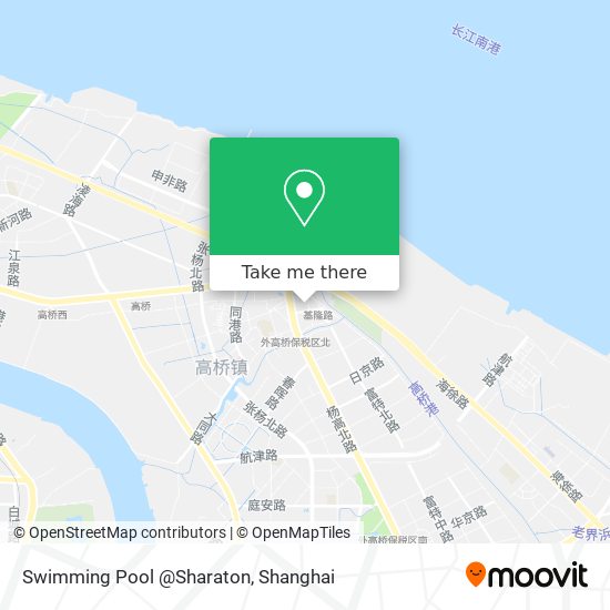 Swimming Pool @Sharaton map