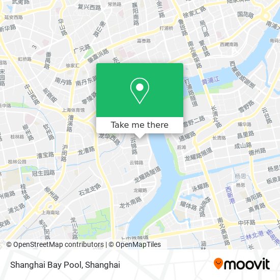 Shanghai Bay Pool map
