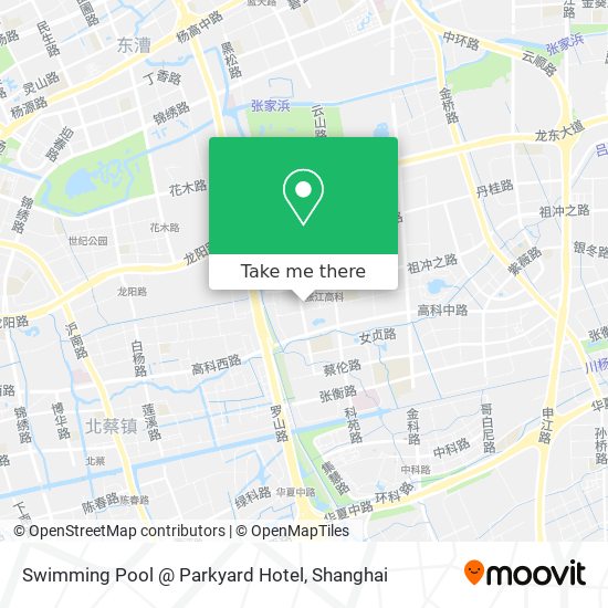 Swimming Pool @ Parkyard Hotel map