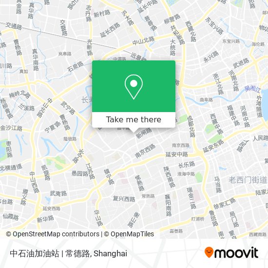 中石油加油站 | 常德路 map