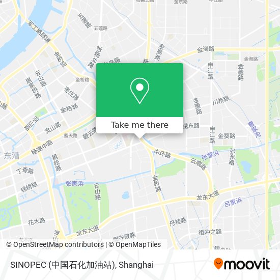 SINOPEC (中国石化加油站) map