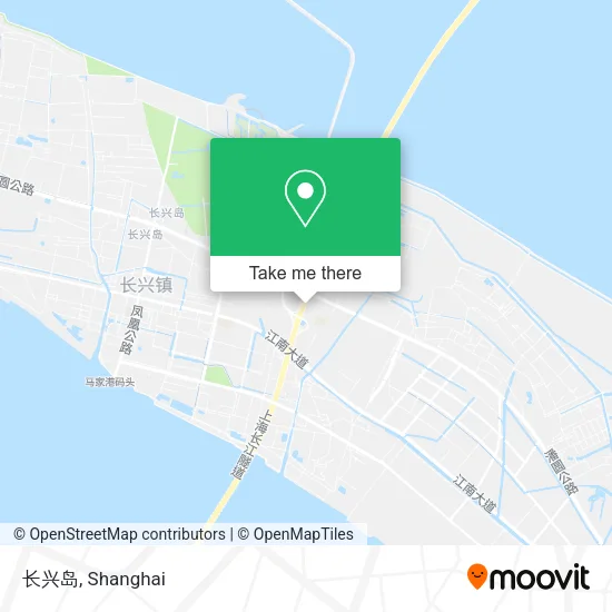 长兴岛 map