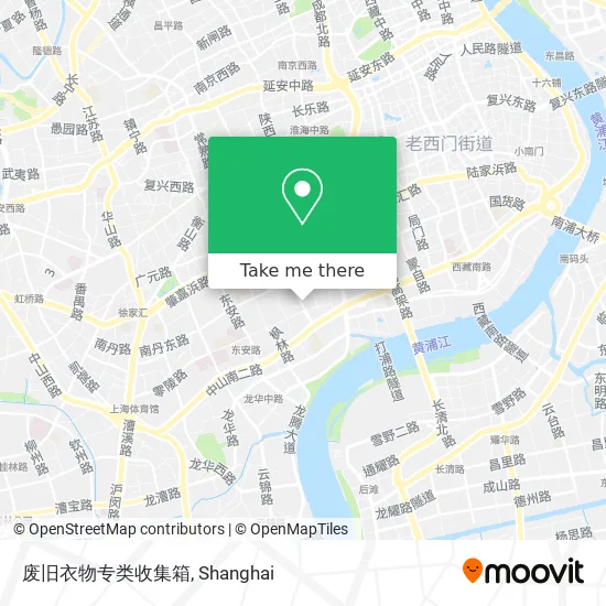废旧衣物专类收集箱 map