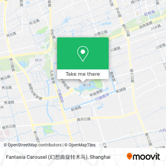 Fantasia Carousel (幻想曲旋转木马) map